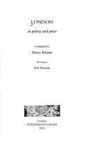 London in poetry and prose
