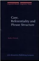 Case, referentiality, and phrase structure