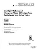 Intelligent robots and computer vision XXII