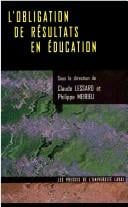 L'obligation de résultats en éducation