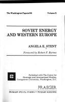 Soviet energyand western Europe