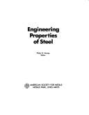 Engineering properties of steel