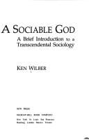 A sociable God