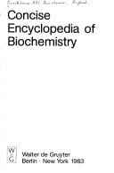Concise encyclopedia of biochemistry