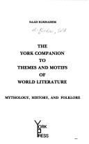 The York companion to themes and motifs of world literature