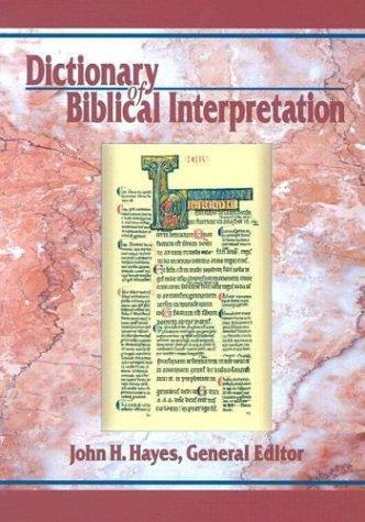 Dictionary of biblical interpretation