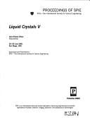 Liquid crystals V
