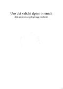 Uso dei valichi alpini orientali dalla preistoria ai pellegrinaggi medievali