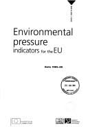Environmental pressure indicators for the EU