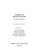 Goethekult und katholische Romatnik: Fritz Schlosser (1780 - 1851)