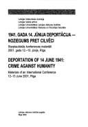 1941. gada 14. jūnija deportācija--noziegums pret cilvēci