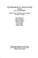 Environmental regulation and the U.S. economy