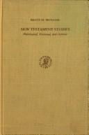 New Testament studies