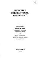 Effective correctional treatment
