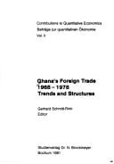 Ghana's foreign trade, 1968-1978