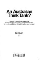 An Australian think tank?
