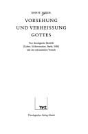 Vorsehung und Verheissung Gottes
