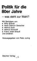 Politik für die 80er Jahre
