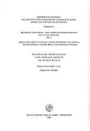 Politische Ordnungen und soziale Kräfte im Alten Reich (Beiträge zur Sozial- und Verfassungsgeschichte des Alten Reiches) (German Edition)