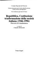 Repubblica, Costituzione, trasformazione della società italiana