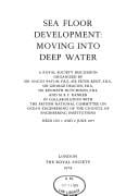 Sea floor development