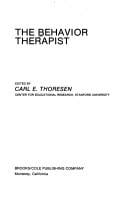 The Behavior therapist