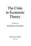 The crisis in economic theory