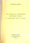 Los orígenes del romanticismoreaccionario español