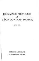 Hommage posthume à Léon-Gontran Damas, (1912-1978)