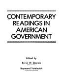 Contemporary readings in American government