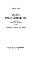 Écrits pornographiques
