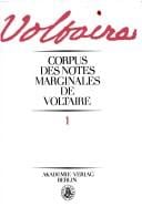 Corpus des notes marginales de Voltaire