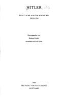 Sämtliche Aufzeichnungen