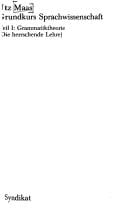 Grundkurs Sprachwissenschaft
