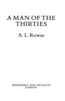 A man of the thirties