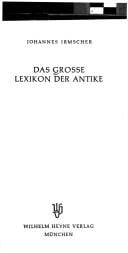 Das Grosse Lexikon der Antike