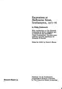 Excavations at Melbourne Street, Southampton, 1971-76