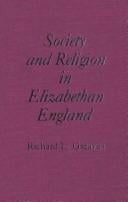 Society and religion in Elizabethan England