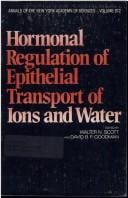 Hormonal regulation of epithelial transport of ions and water