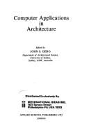 Computer applications in architecture