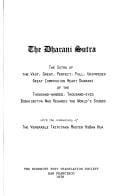 The dharani sutra