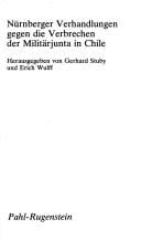 Nürnberger Verhandlungen gegen die Verbrechen der Militärjunta in Chile