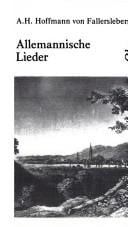 Allemannische Lieder
