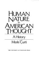 Human nature in American thought