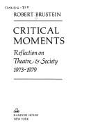 Critical moments