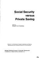Social Security versus private saving