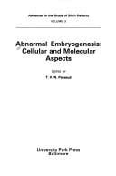 Abnormal embryogenesis