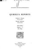 Quirigua reports