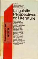 Linguistic perspectives on literature