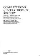 Complications of intrathoracic surgery